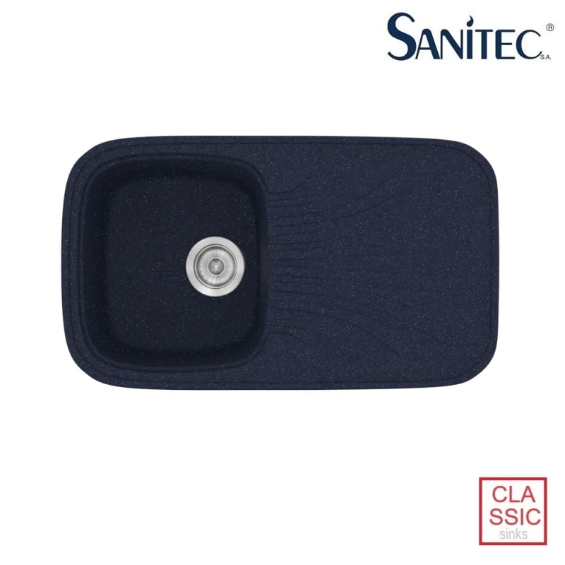 Νεροχύτης Sanitec Classic 315 Granite Blue 82x50cm