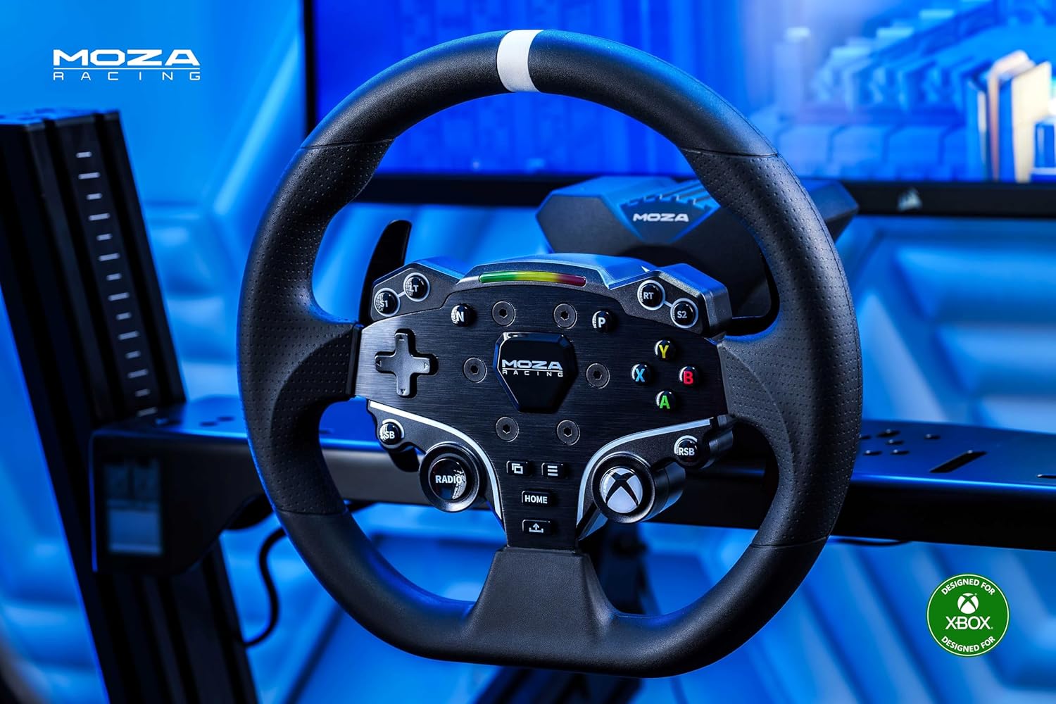 MOZA SIM RACING, ESX STEERING WHEEL FOR PC & XBOX (RS052) - Image 4