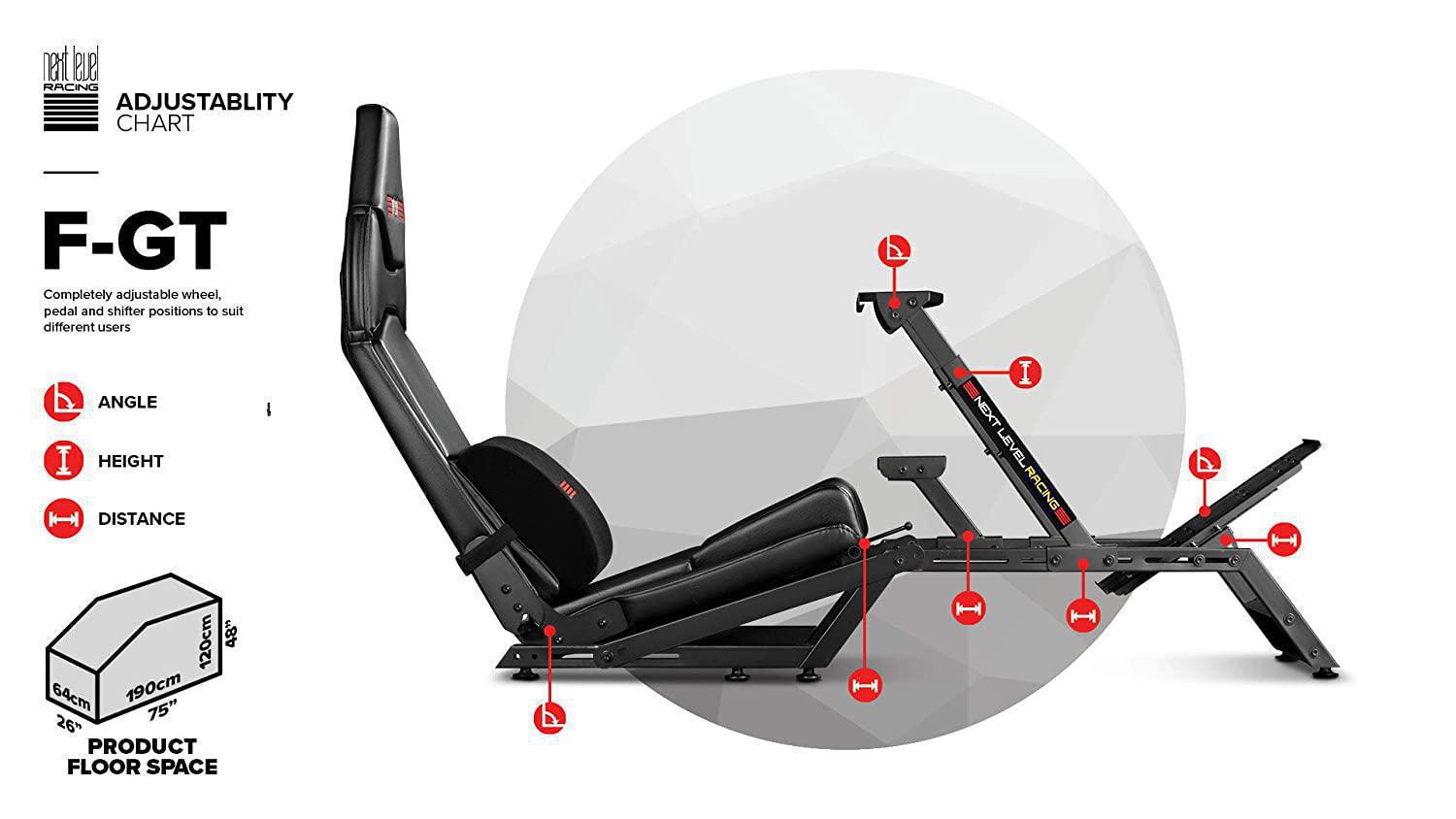 NEXT LEVEL RACING (NLR-S010) F-GT RACING COCKPIT - Image 5