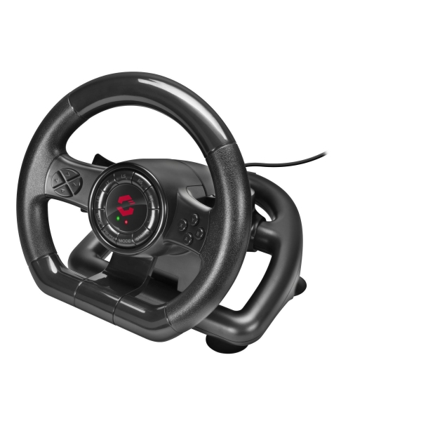 SPEEDLINK (SL-650300-BK) BLACK BOLT RACING WHEEL FOR PC (BLACK)