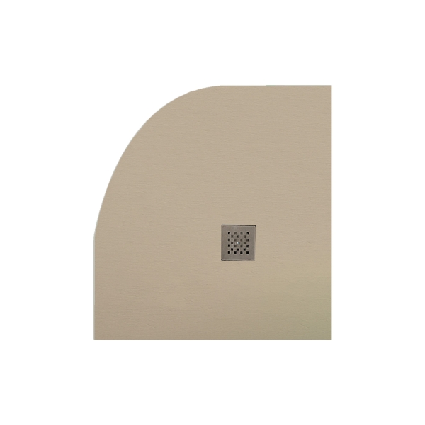 Ντουζιέρα ημικυκλική υψηλής αντοχής CLASSIC Beige KARAG