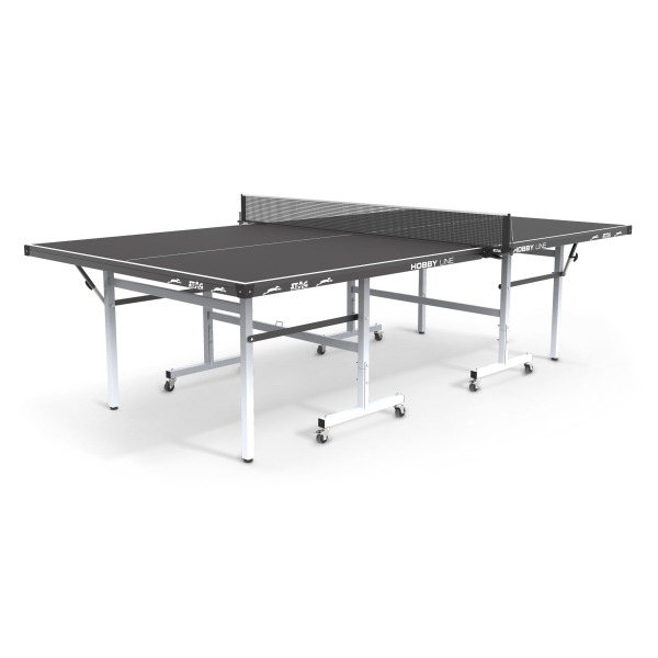 Τραπέζι Ping Pong Εσωτερικού Χώρου Hobby - Μαύρο