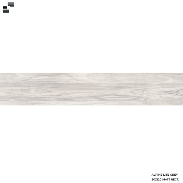 Πλακάκι γρανίτη ALPINE LITE GREY Matt 20x120cm