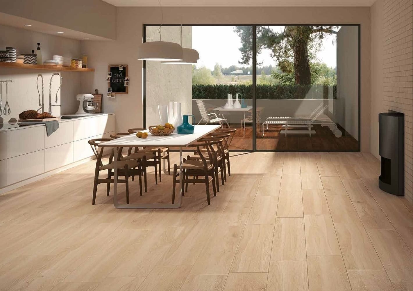 Πλακάκι γρανίτη ALPINE NATURAL Matt 20x120cm - Image 2