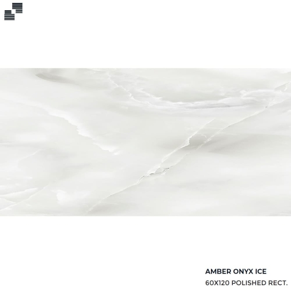 Πλακάκι γρανίτη AMBER ONYX ICE High Gloss 60x120cm
