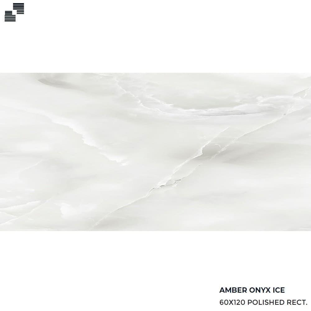 Πλακάκι γρανίτη AMBER ONYX ICE High Gloss 60x120cm