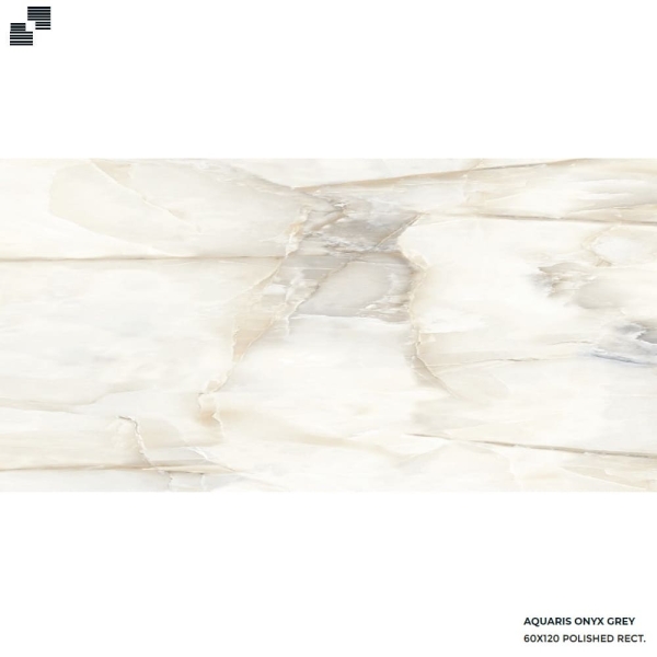 Πλακάκι γρανίτη AQUARIS ONYX GREY High Gloss 60x120cm