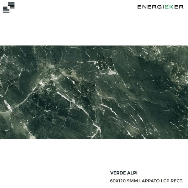 Πλακάκι γρανίτη VERDE ALPI High Gloss 60x120cm