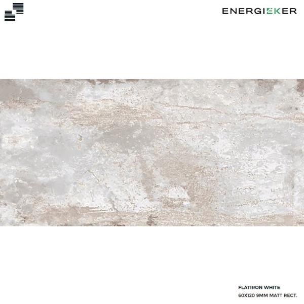 Πλακάκι γρανίτη FLATIRON WHITE Matt 60x120cm