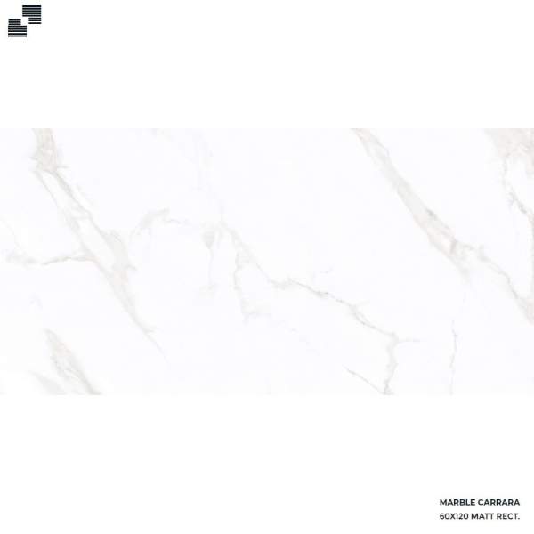 Πλακάκι γρανίτη MARBLE CARRARA High Gloss 60x120cm
