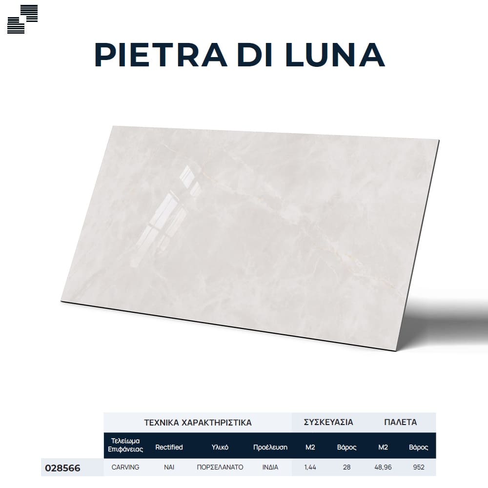 Πλακάκι γρανίτη PIETRA DI LUNA WHITE CARVING 60x120cm - Image 4