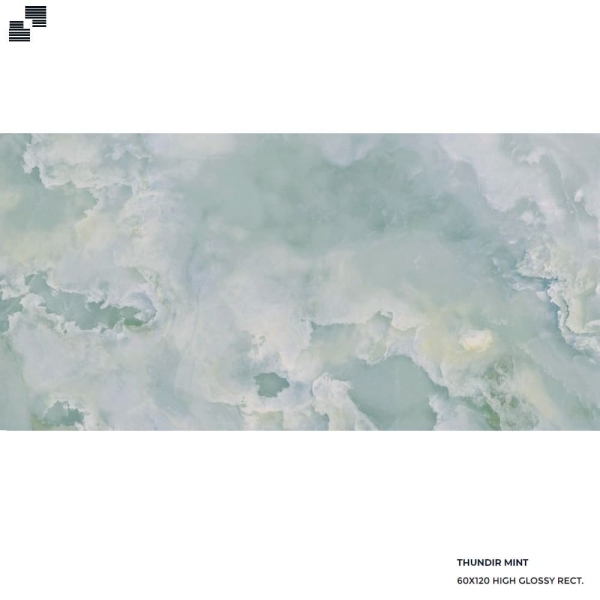 Πλακάκι γρανίτη THUNDIR MINT High Gloss 60x120cm