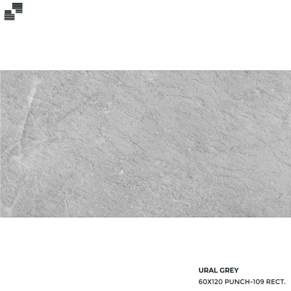 Πλακάκι γρανίτη URAL LIGHT GREY PUNCH-109 RECT. 60x120cm